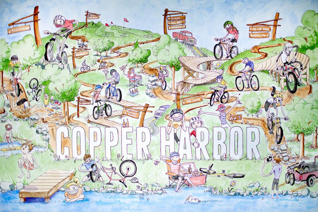 Ride Copper Harbor