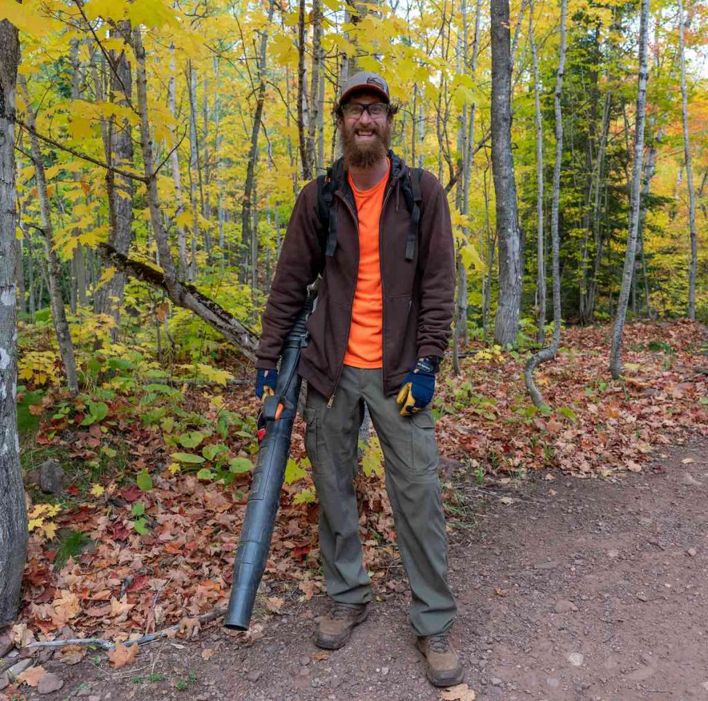Trail Maintenance Lead Nathan Fettig